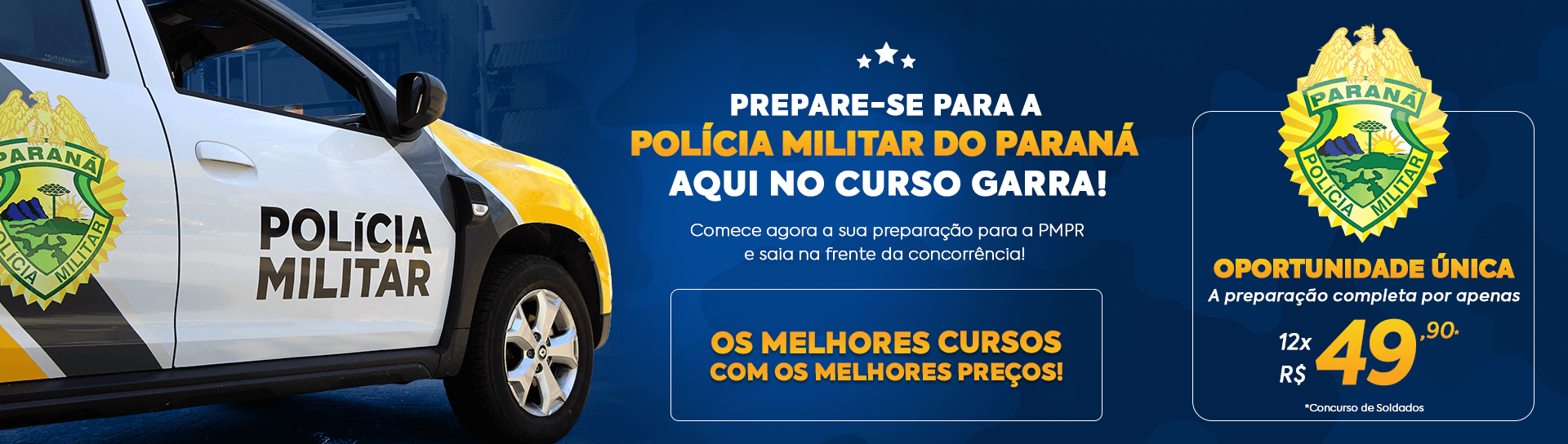 Ter garra é fundamental - Polícia Militar no Paraná - PMPR